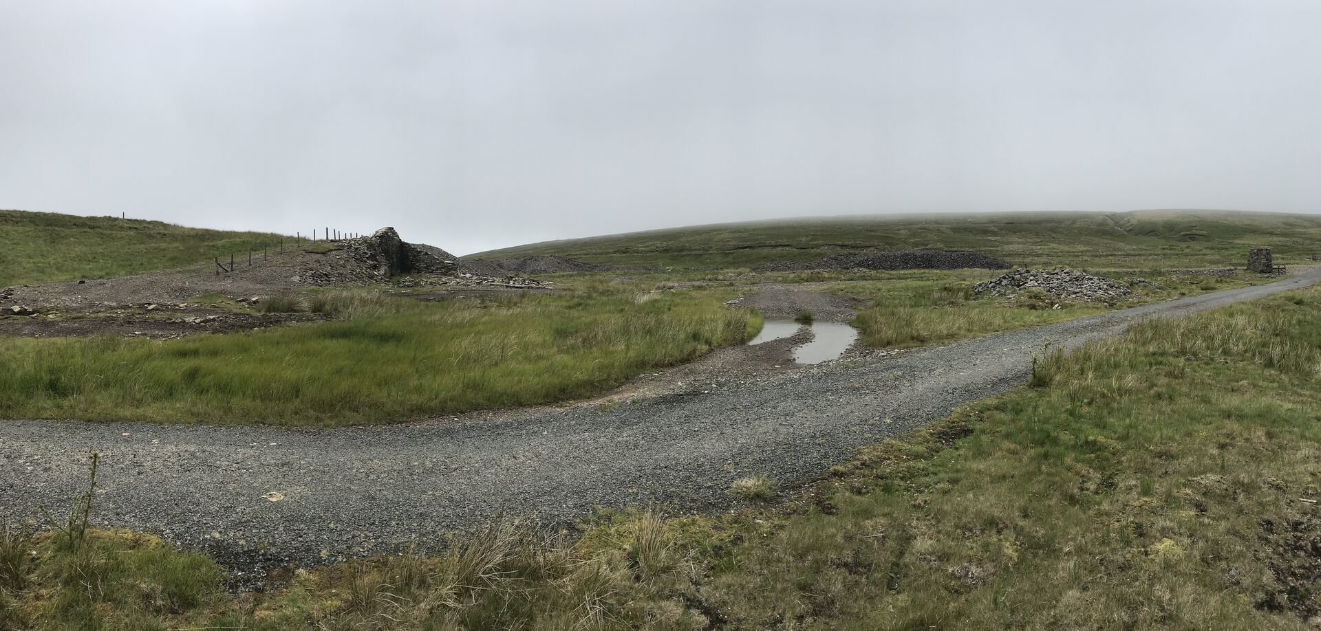 Abandoned lead mine near Trout Beck