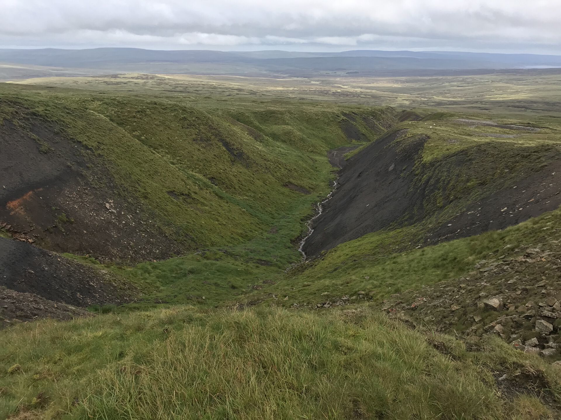 Imagine a great torrent of water flowing down through that. Woof. 🐶