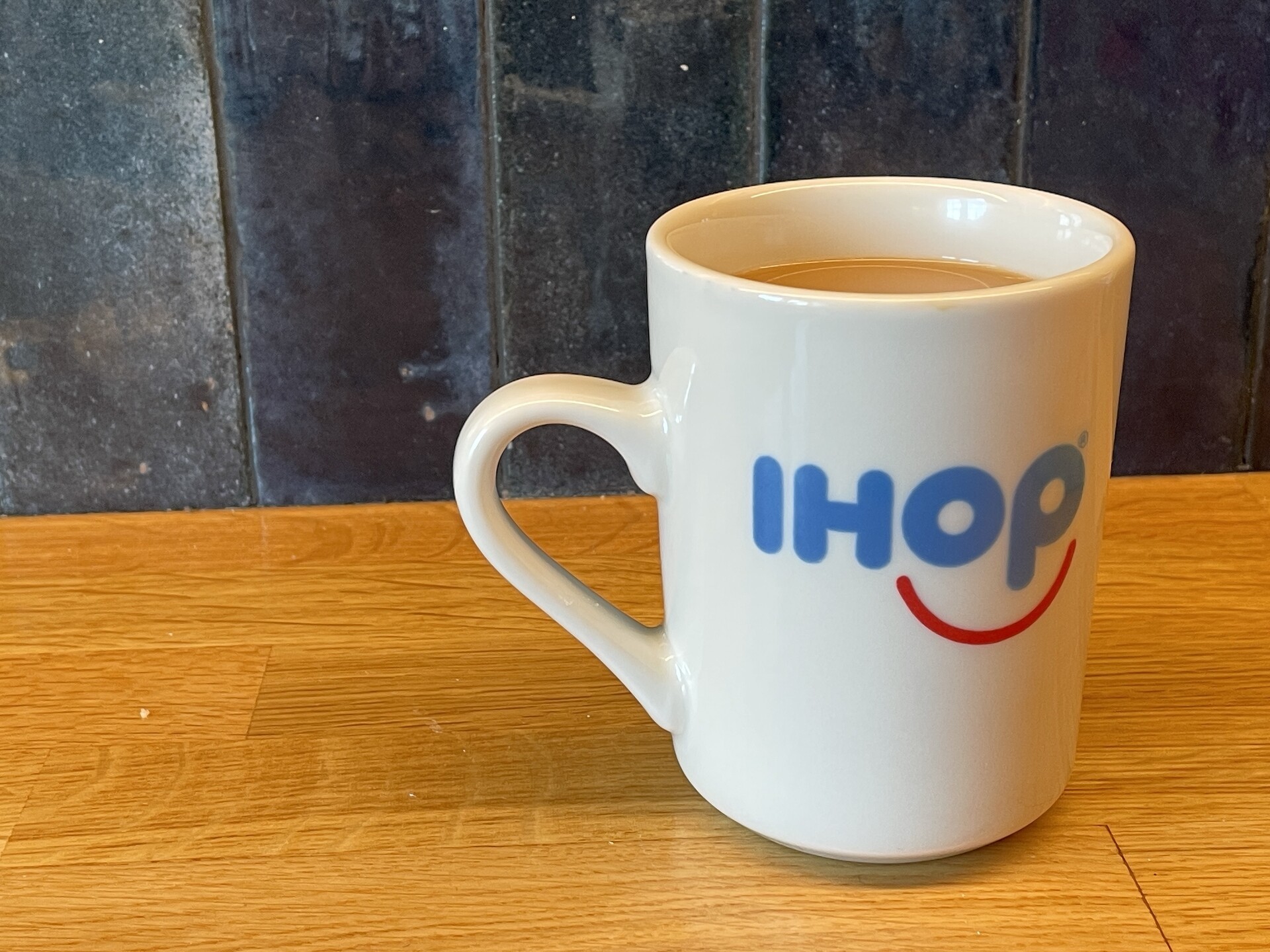 My trusty IHOP cup