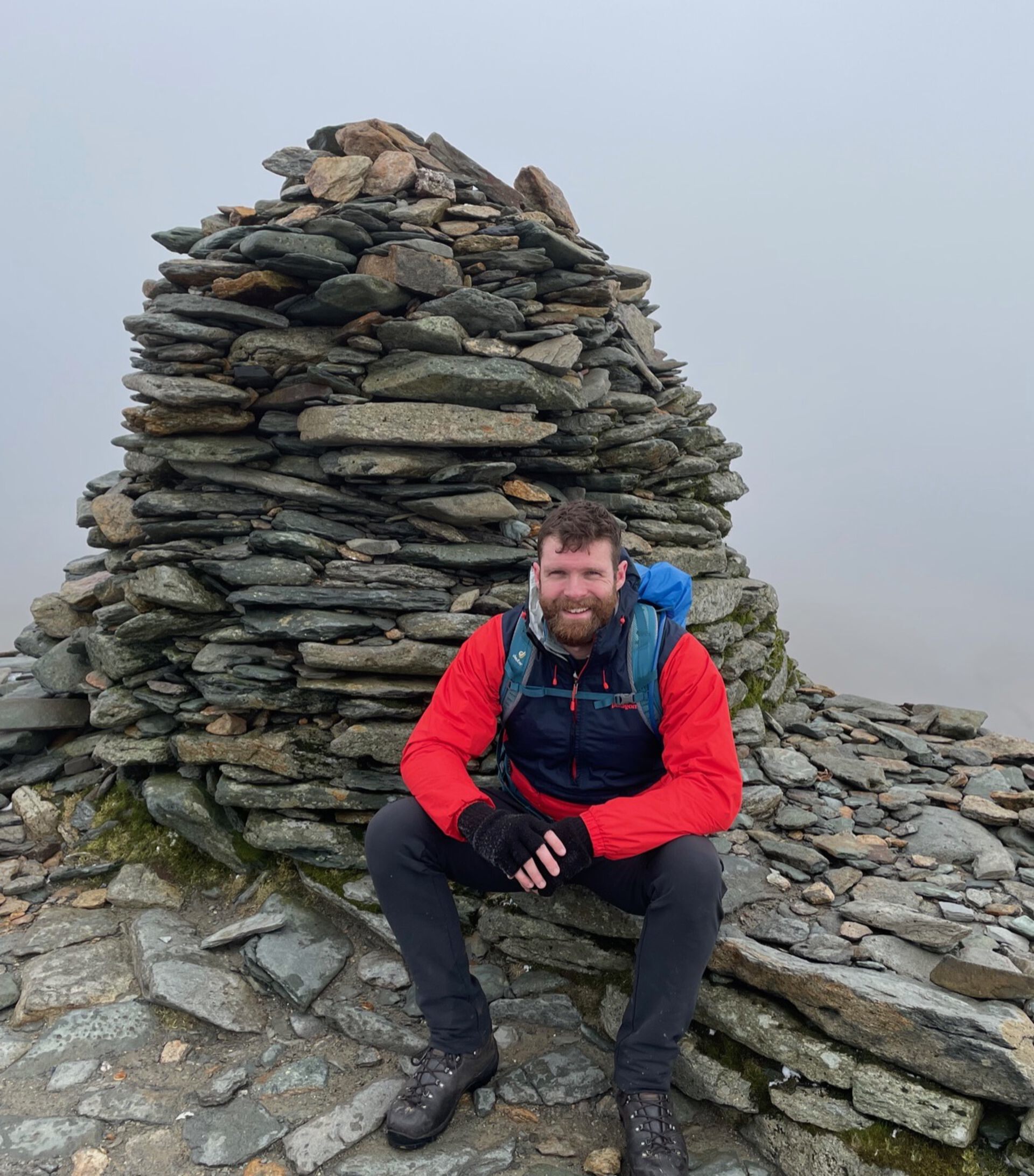 Yours truly atop the Old Man of Coniston